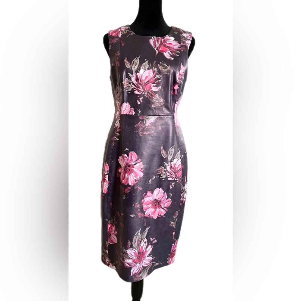 Calvin Klein floral imitation leather